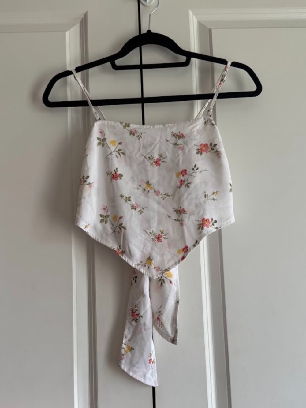 Abercrombie floral bandana top - x small